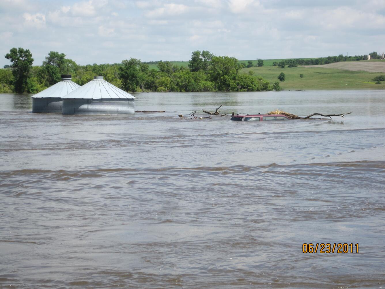 Image: Flooding of the Souris River