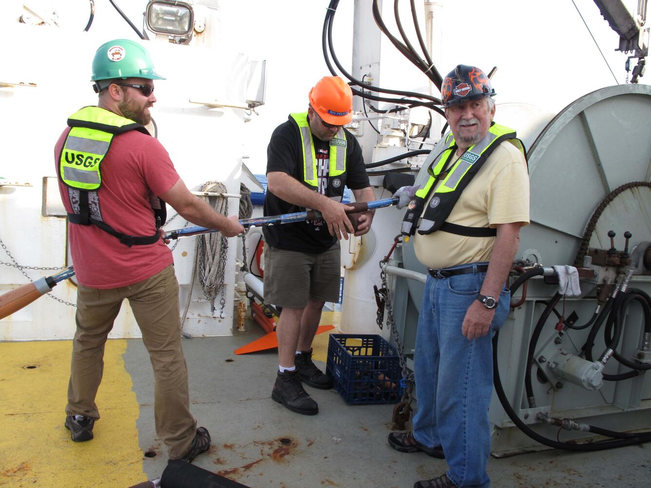 Image: 2013 Gas Hydrate Expedition in Gulf of Mexico