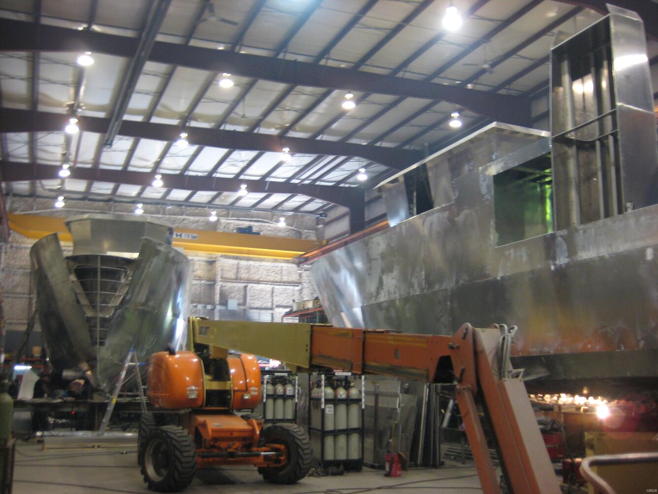 Image: Great Lakes Research Vessel Construction