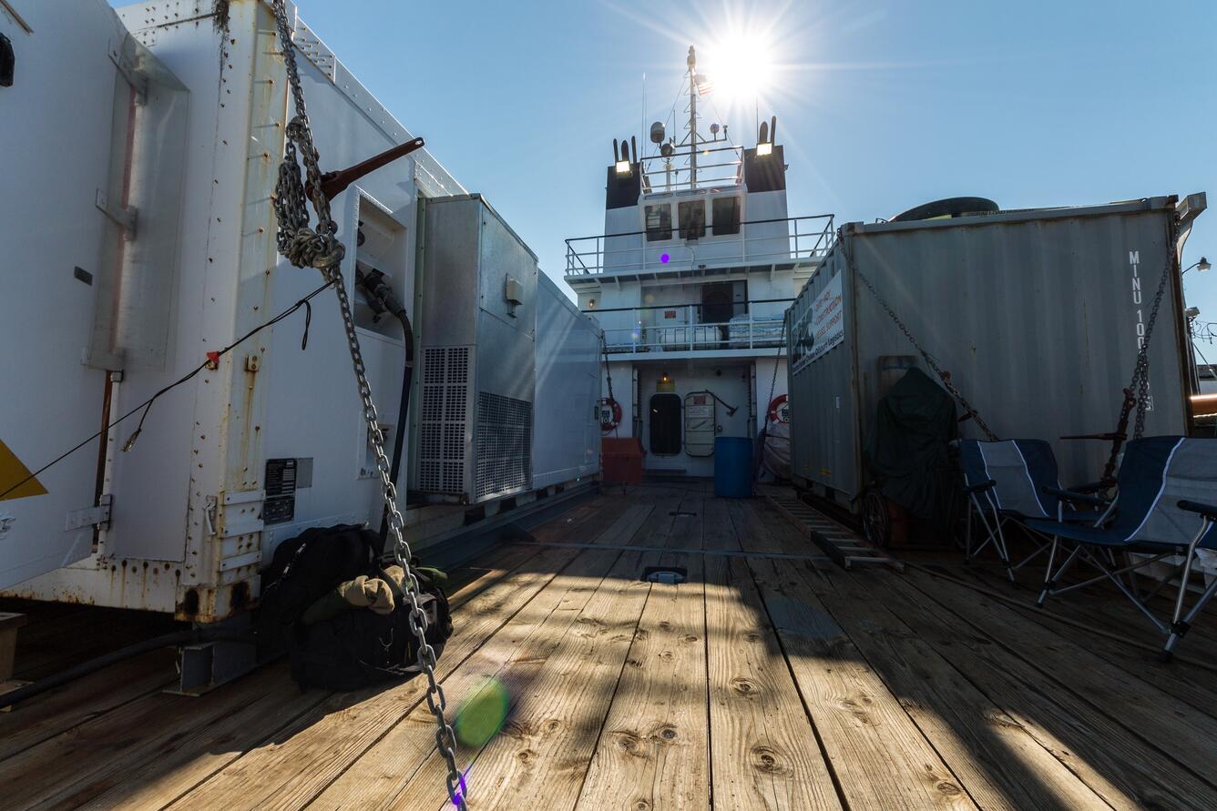 Image: On Deck with the Scarlett Isabella