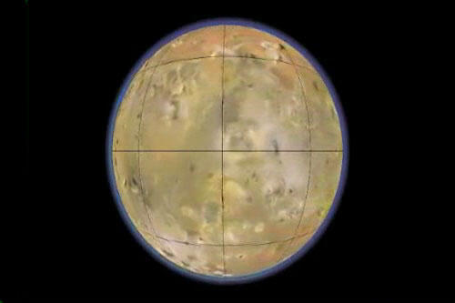 video thumbnail: Rotating Globe of Io Geology