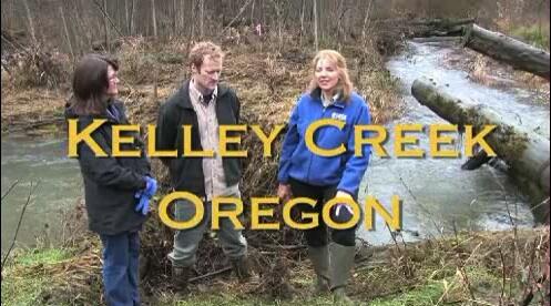 video thumbnail: Flexible channel design for stream restoration and habitat improvement, Kelley Creek, Portland, Oregon