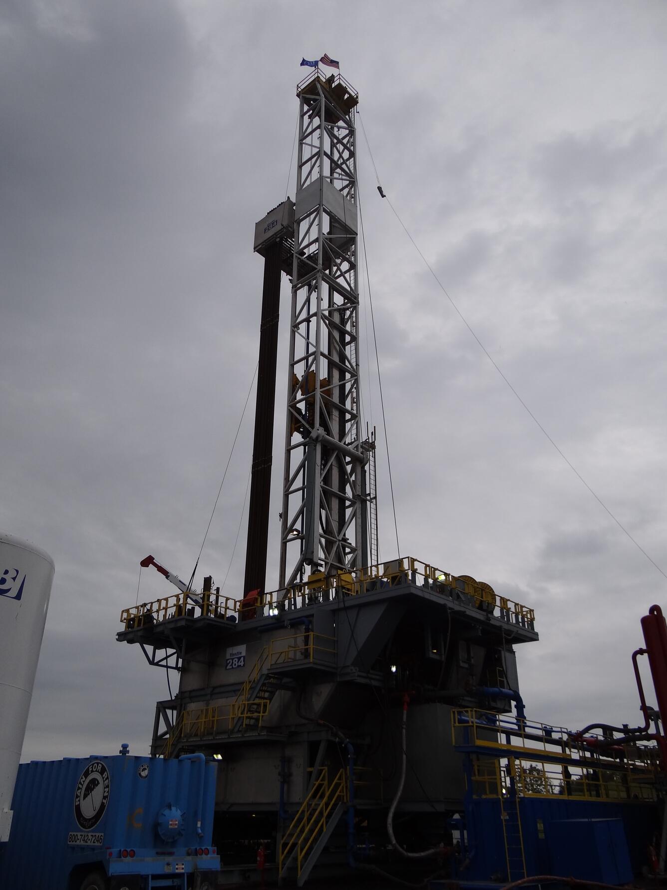 Image: Marcellus Shale Drill Rig