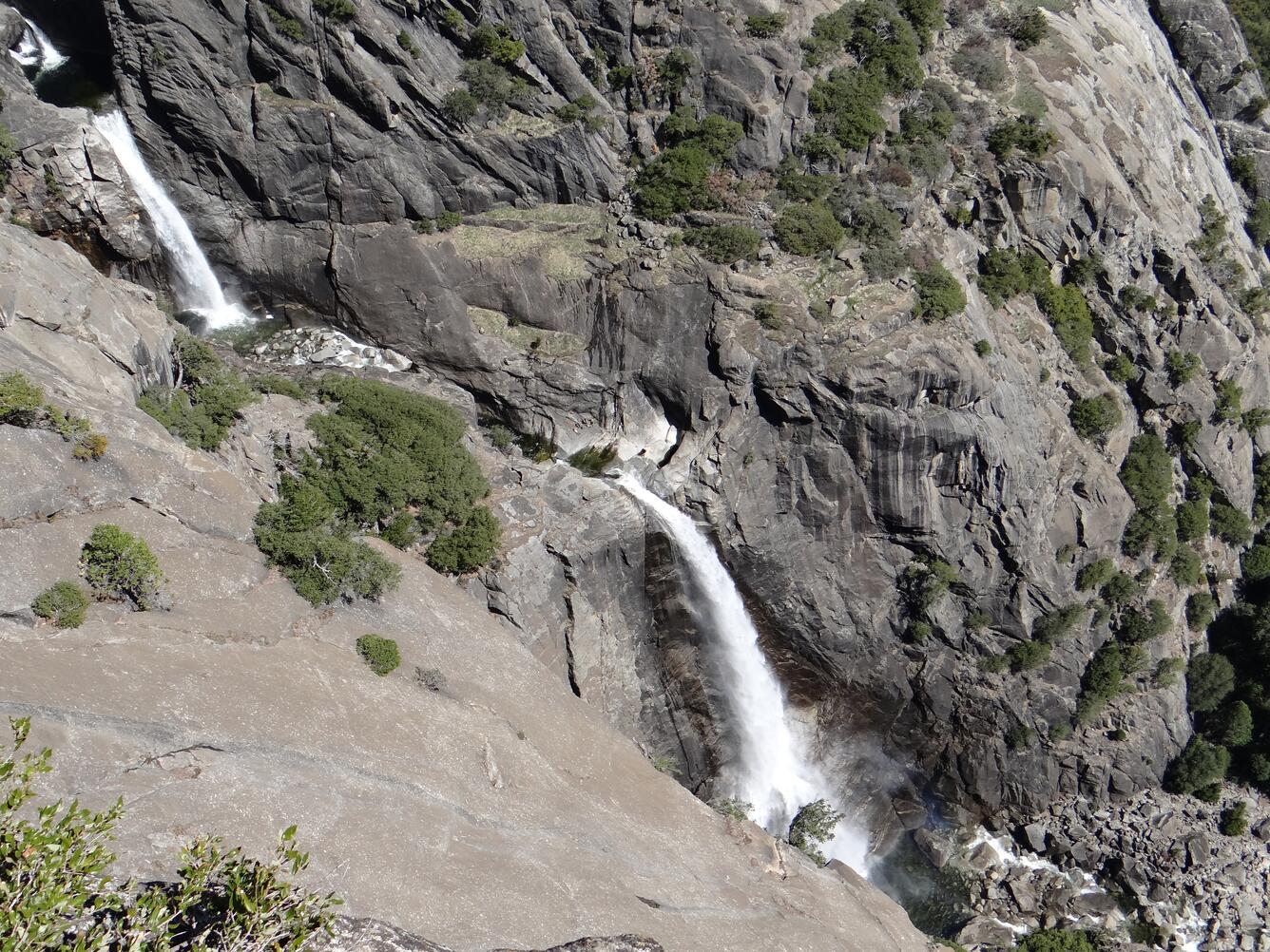 Image: Middle and Lower Yosemite Falls