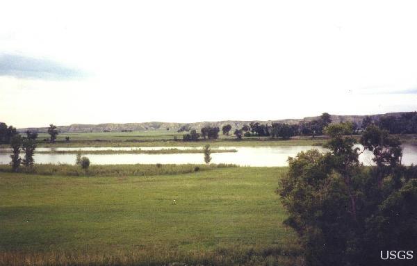 Image: Missouri River from Fort Union Trading Post