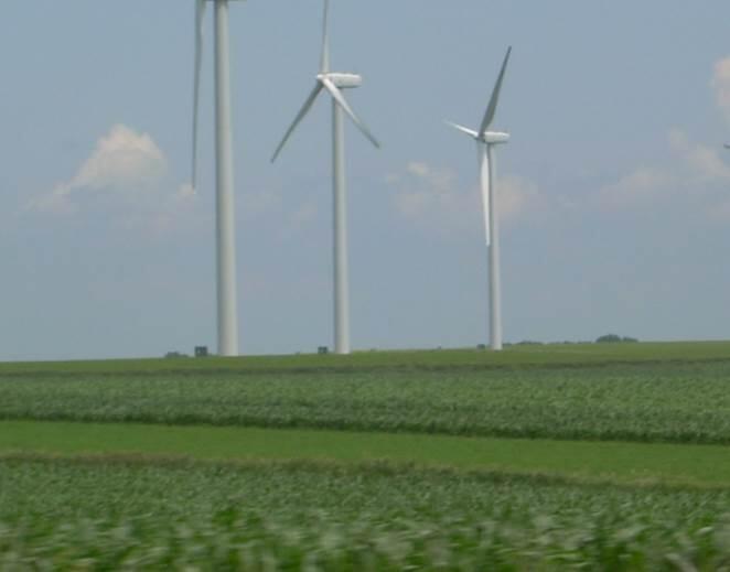 Image: Wind Energy Farm in Northern Iowa