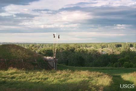 Image: Fort Lincoln State Park Earth Lodge