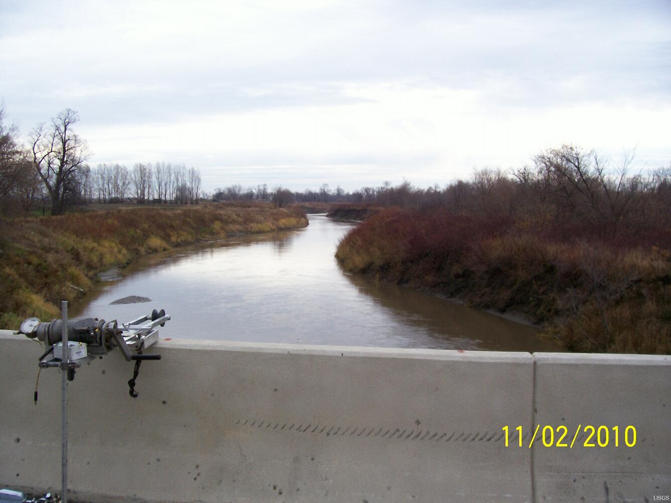 Image: Measuring Pembina River Streamflow