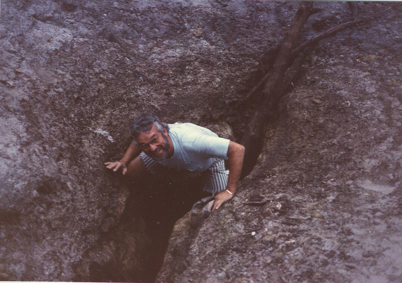 Image: Underground cavities beneath Ledges Sink, Fl