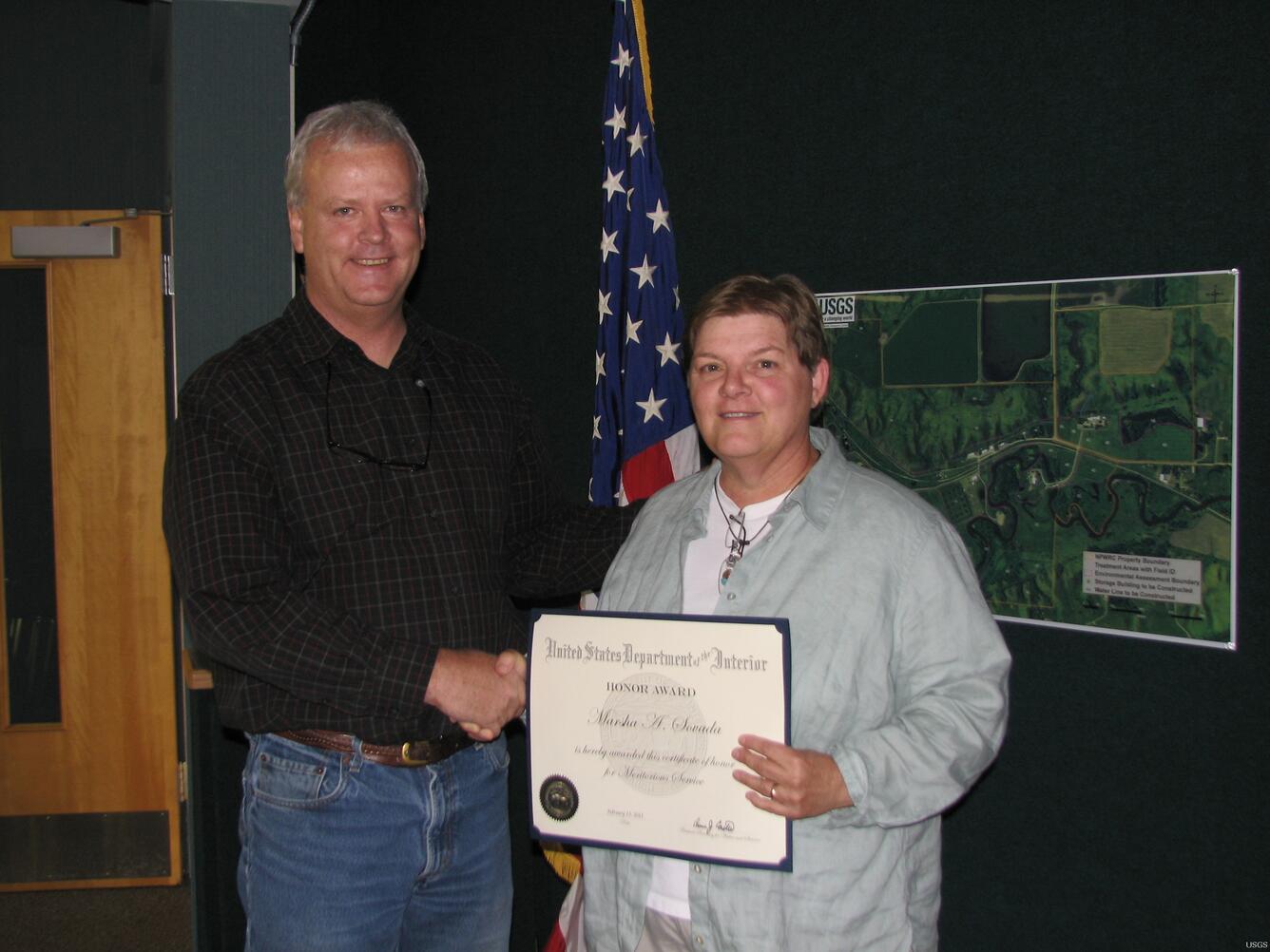 Image: USGS Biologist Receives Prestigious Federal Honor