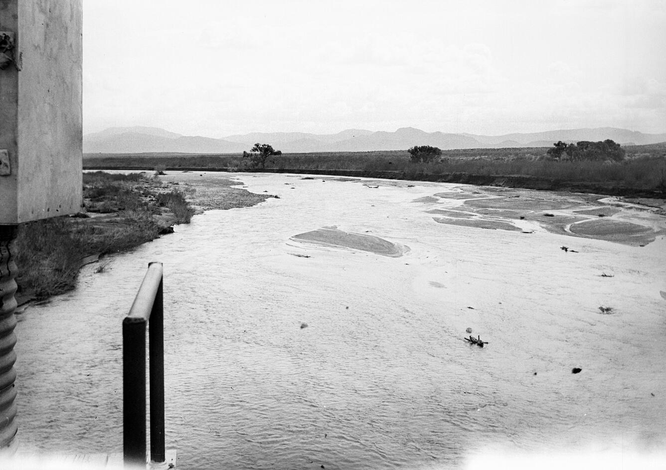 Image: San Carlos River near Peridot, Southern Arizona - 1940