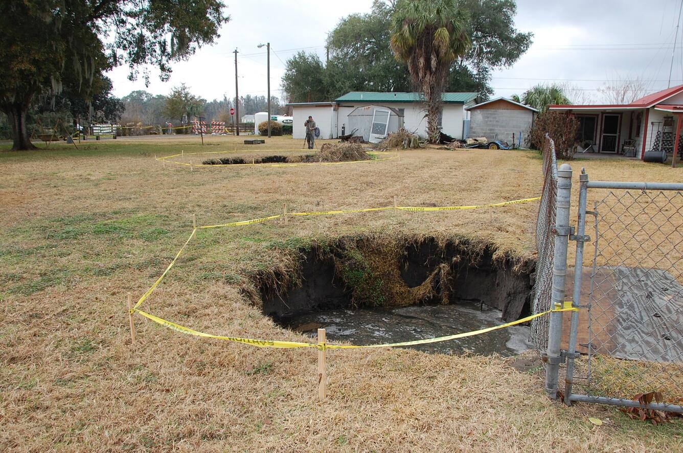 Image: Sinkholes in West-central Florida, Freeze Event of 2010