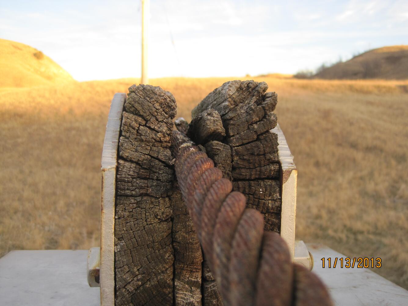 Image: Cableway Saddle Block