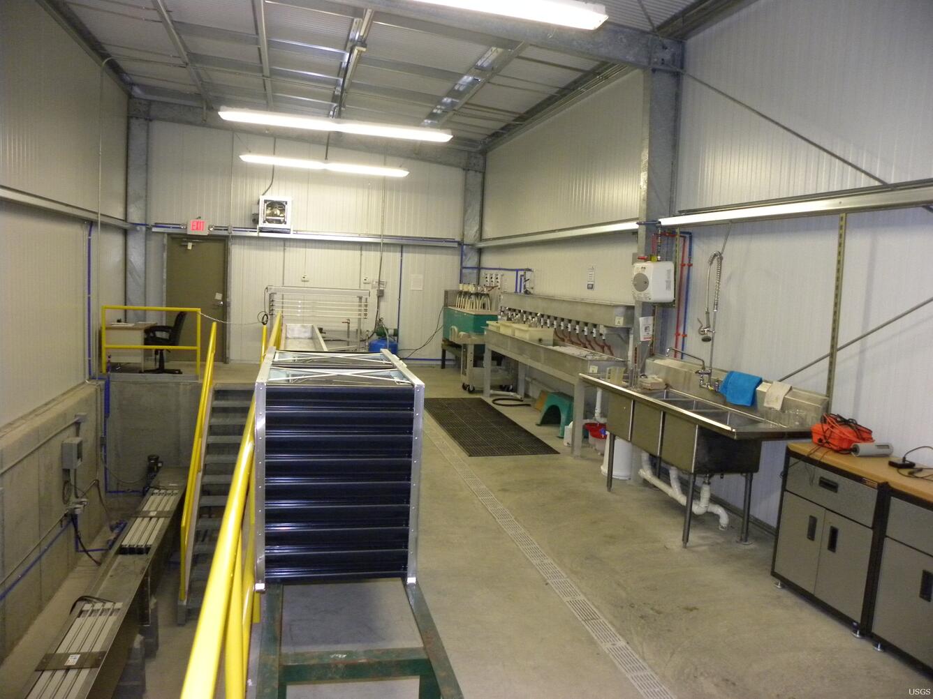 Image: USGS Tunison Lab's New UV Treatment Facility