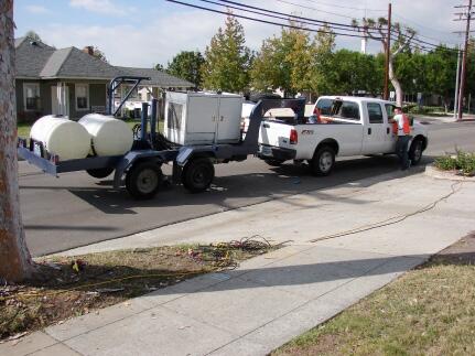 Image: Vibrating Trailer for Seismic Reflection Surveys