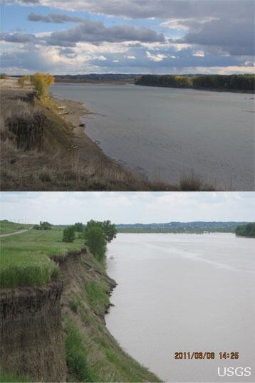Image: Missouri River at Double Ditch Indian Village