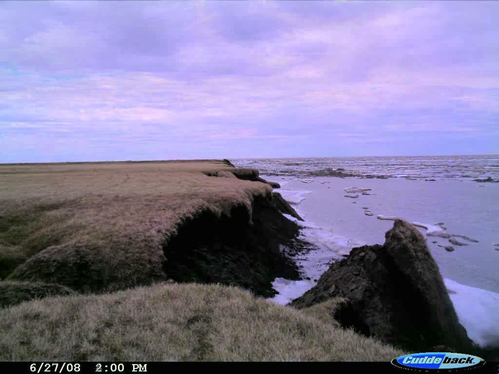 video thumbnail: Drew Point, AK Time-Lapse Photography of Coastal Erosion