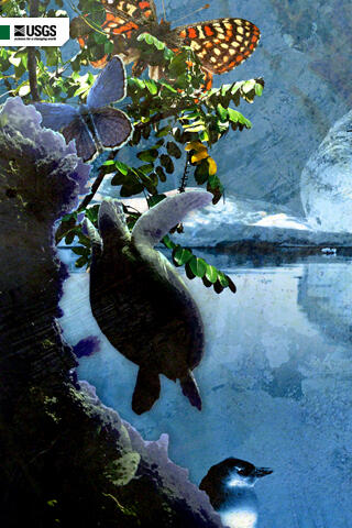 Image: USGS Science In Action Wallpaper (iPhone)