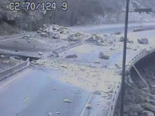 video thumbnail: Glenwood Canyon, Colorado: Interstate 70 Rockslide of November 25, 2004