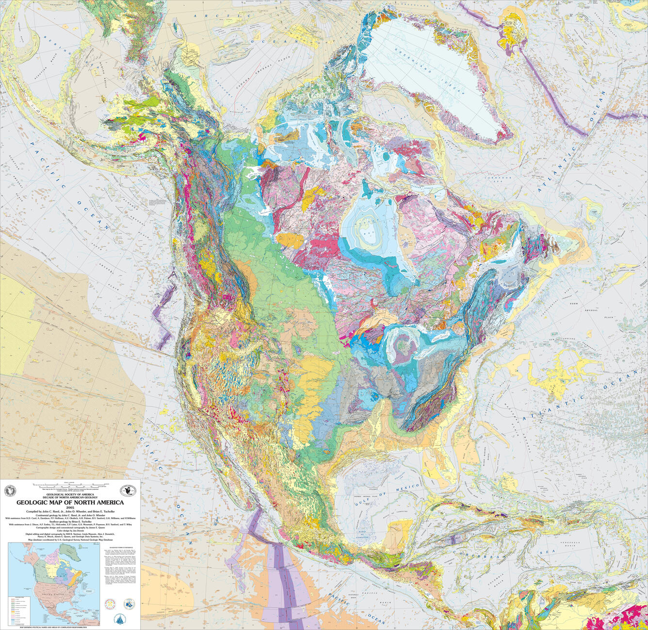 Image: Geologic Map of North America