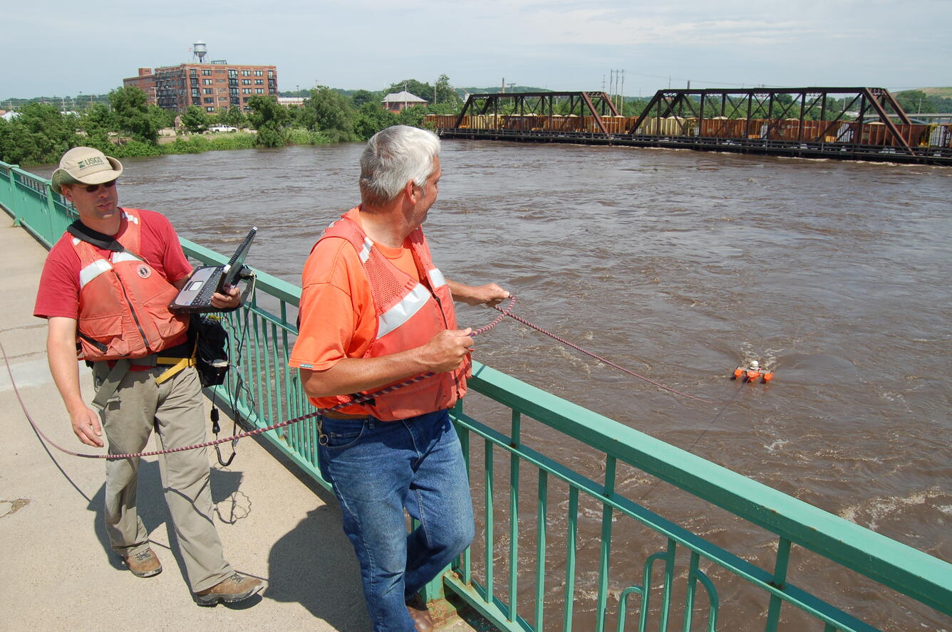 Image: River Monitoring, Cedar Rapids, IA