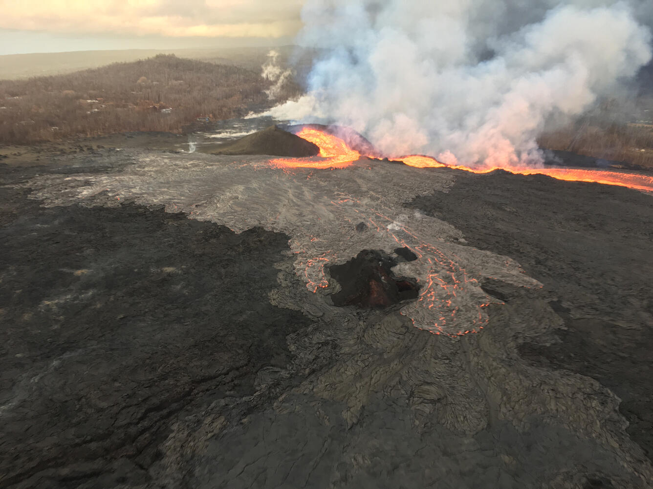 image related to volcanoes. See description