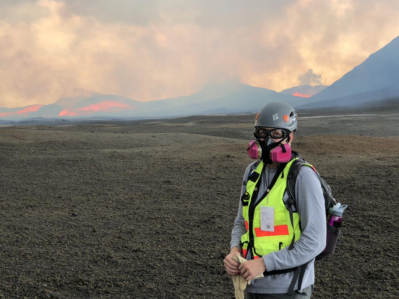 image related to volcanoes. See description