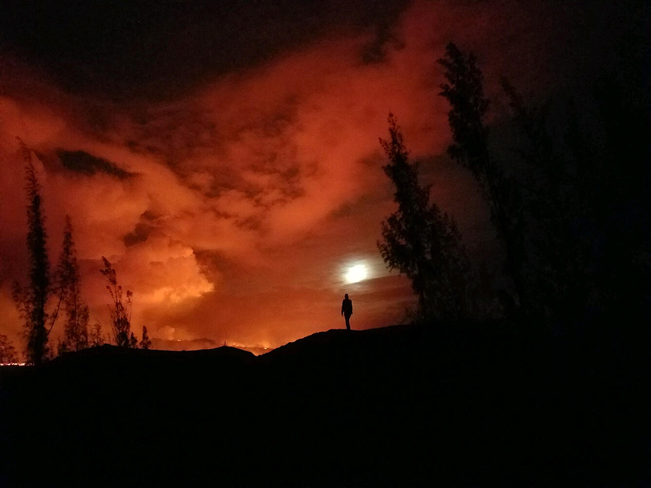 image related to volcanoes. See description