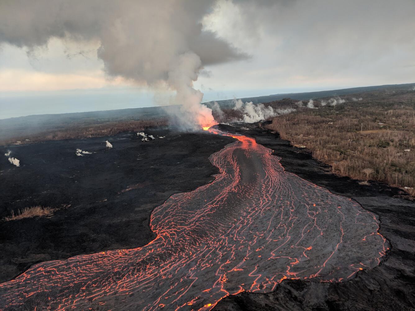 image related to volcanoes. See description