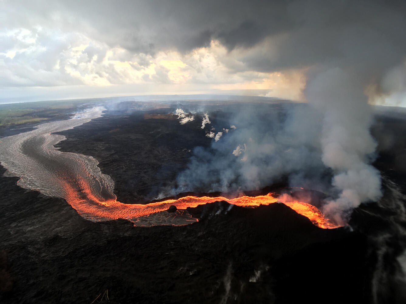 image related to volcanoes. See description