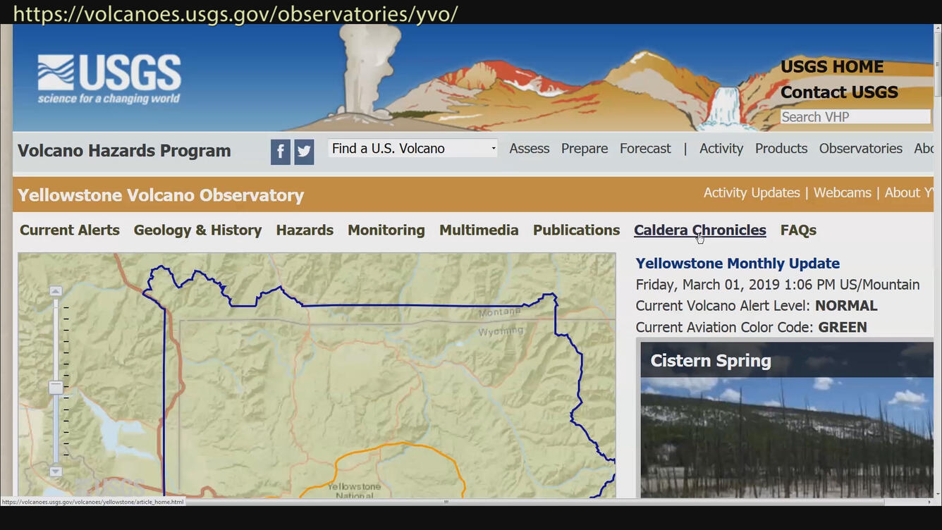 image related to volcanoes. See description