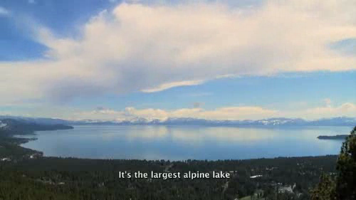 video thumbnail: Lake of the Sky: USGS Tahoe Basin Science