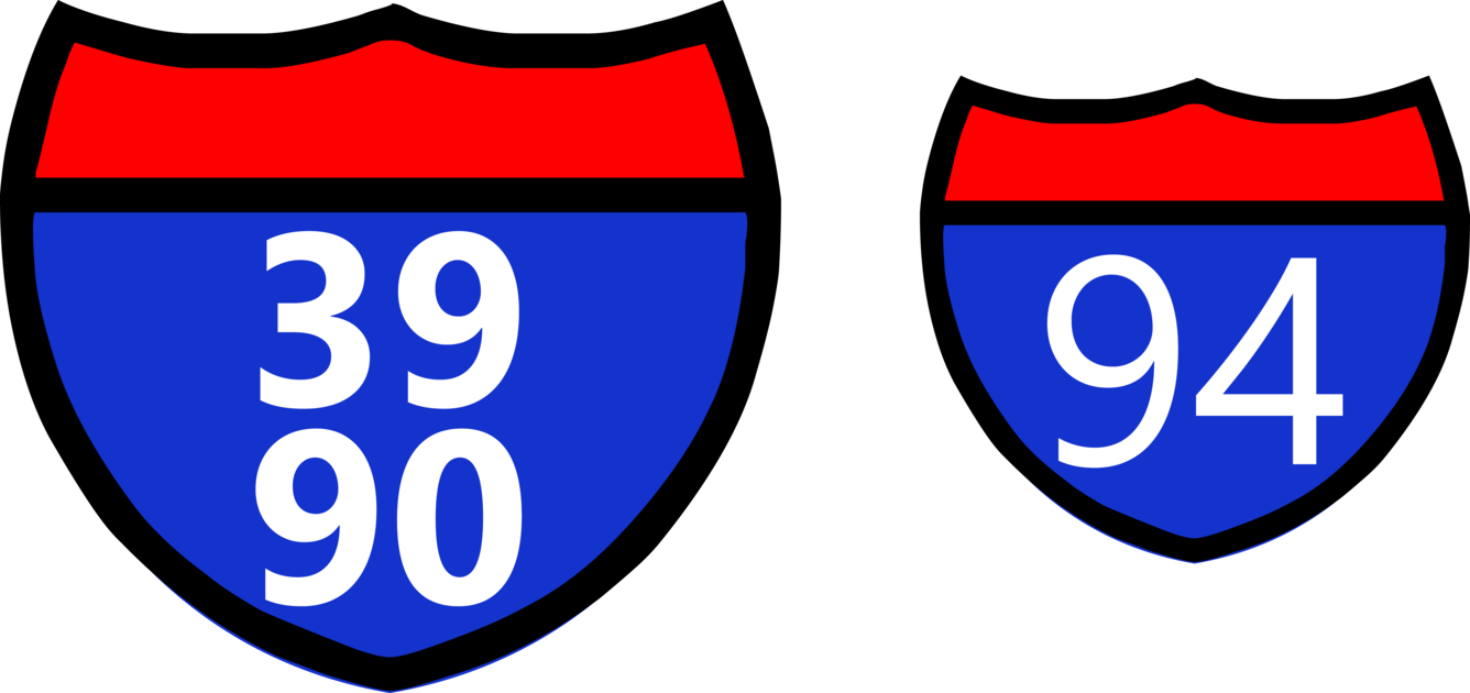 OnDemand - 100K - TRAN - Interstate Route Shield - Double