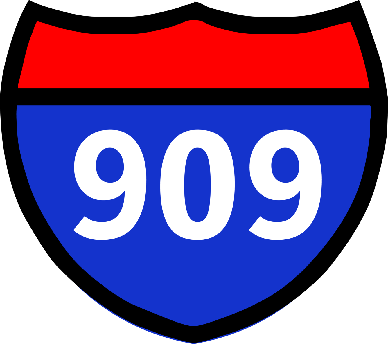 OnDemand - 100K - TRAN - Interstate Route Shield - Single
