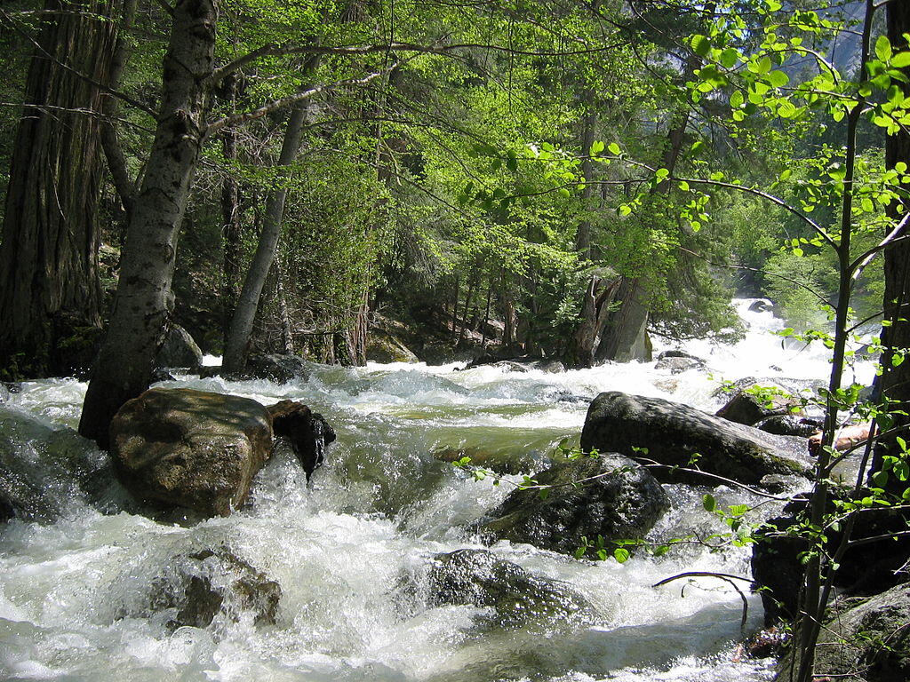 Happy Isle, Flood in Yosemite National Park