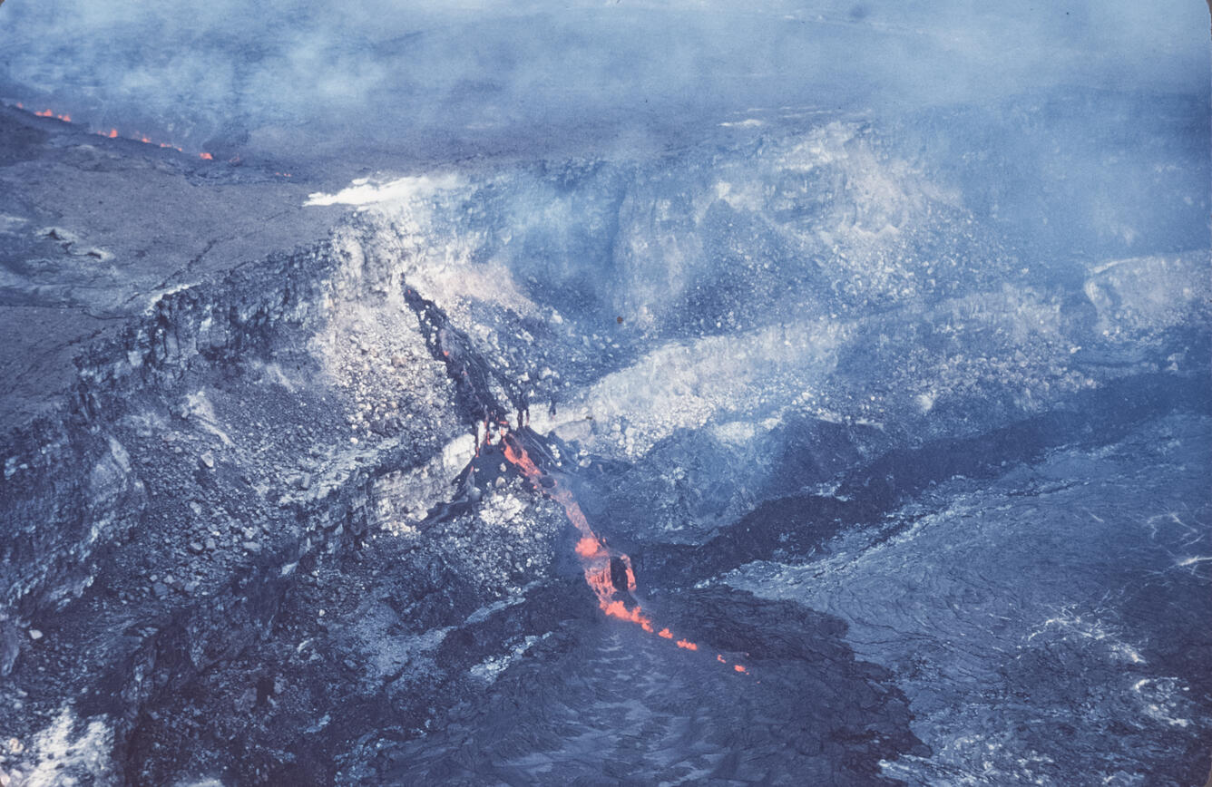 April 1982 Kaluapele Eruption