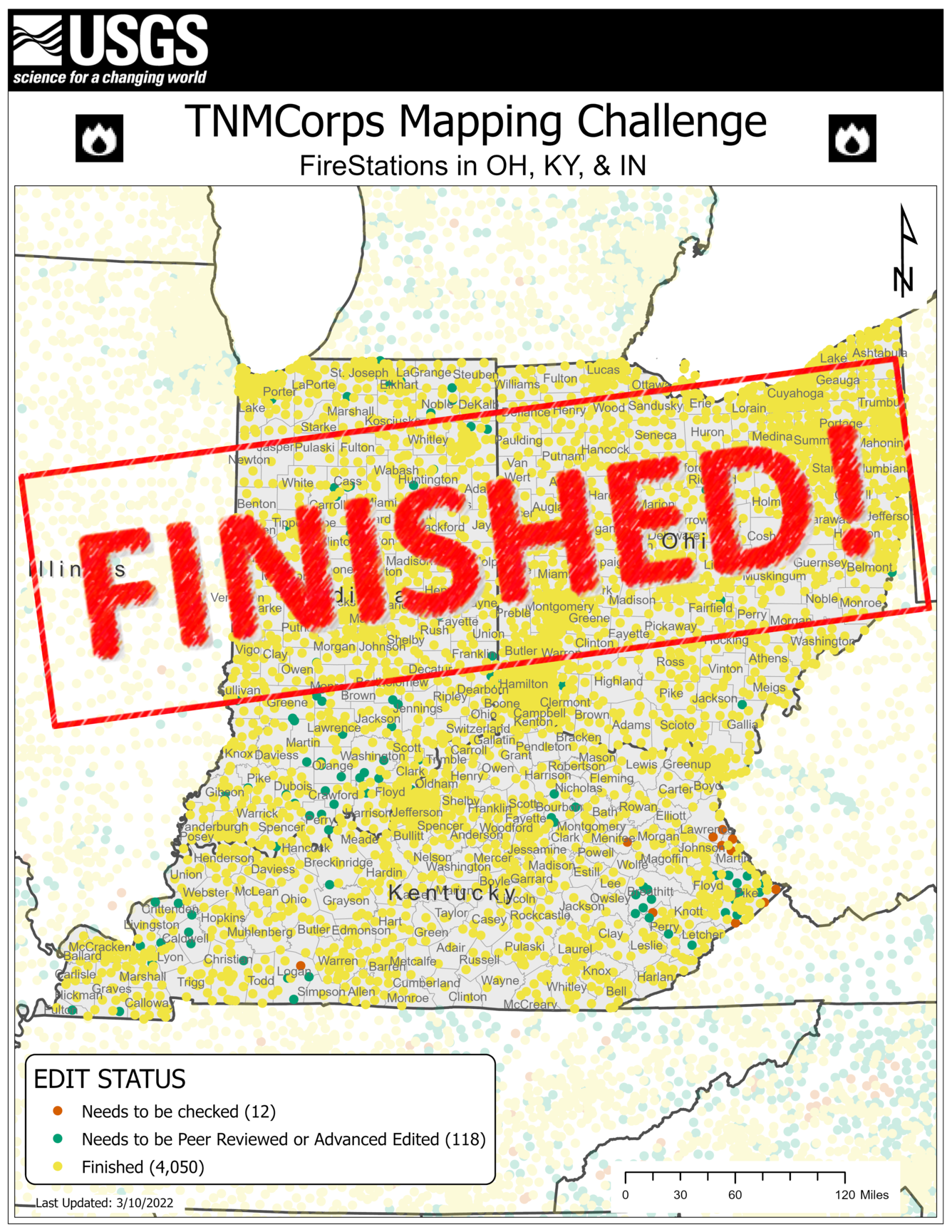 TNMCorps Mapping Challenge: Fire Stations in OH KY IN 03/10/22 FINISHED