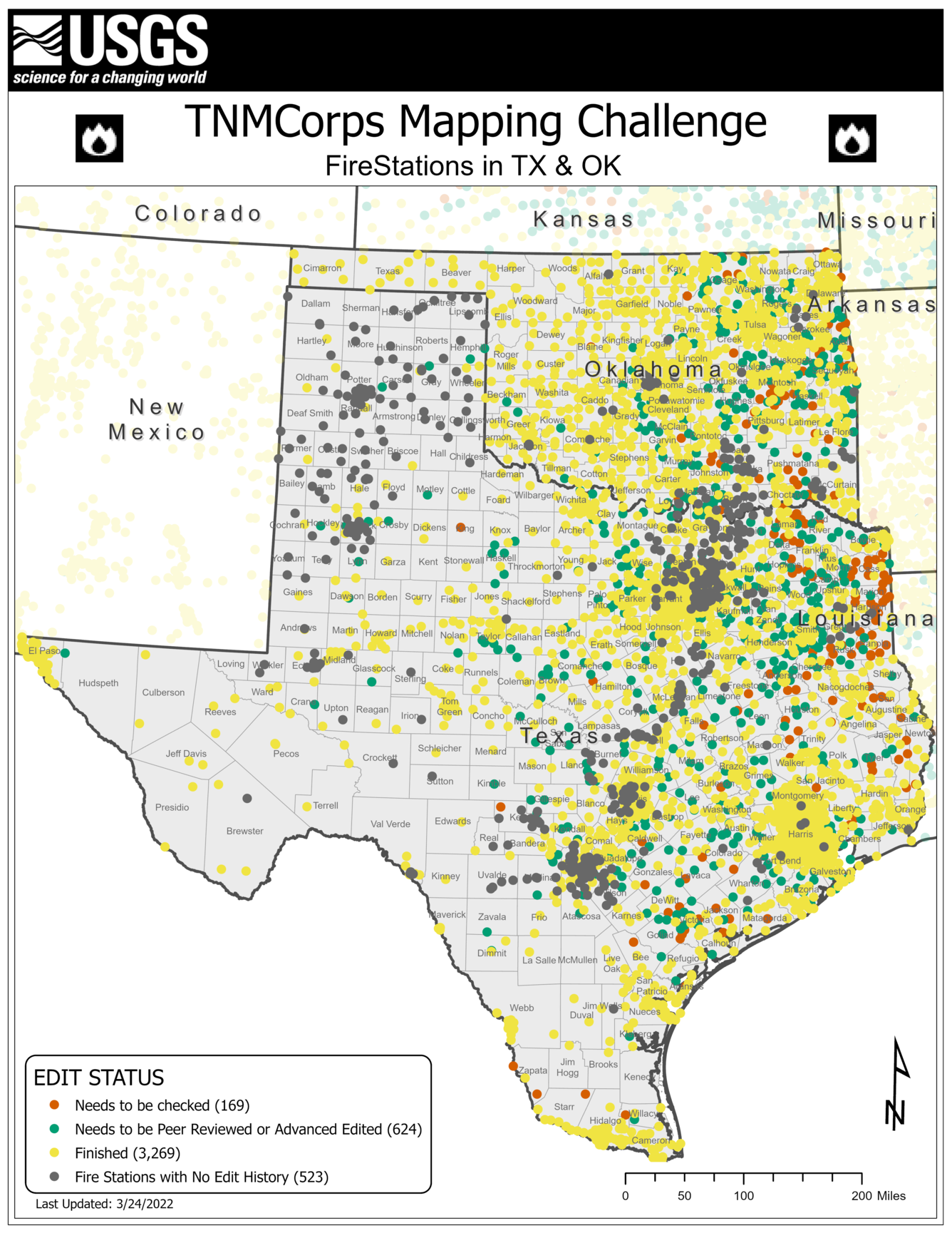 TNMCorps Mapping Challenge: Fire Stations in Texas & Oklahoma with no Edit History (03/24/22)