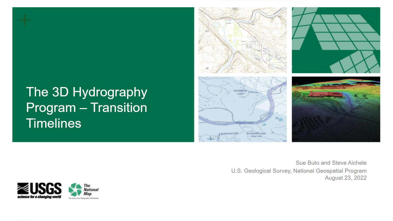 3D Hydrography Program Transition Timelines Video Thumbnail