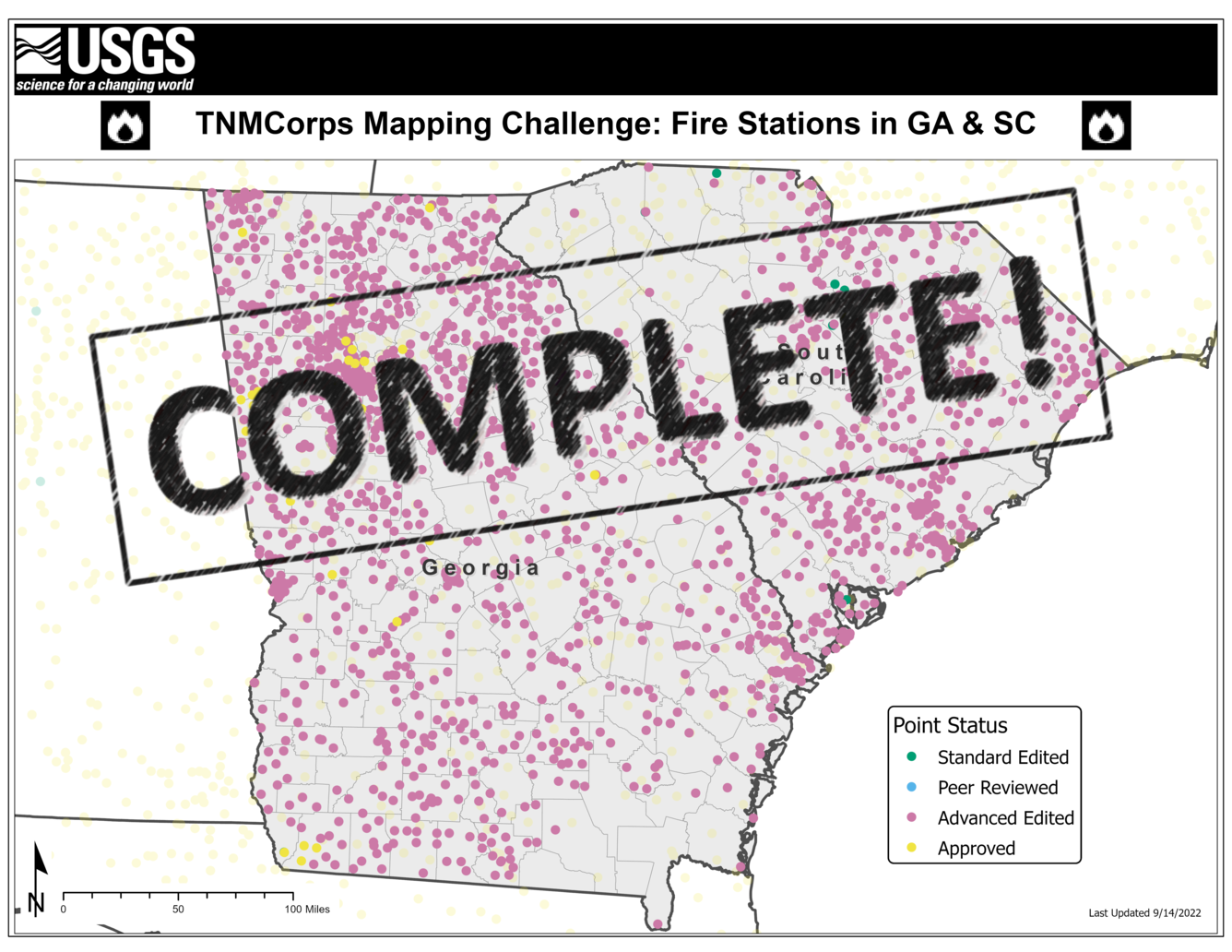 THUMBNAIL: Timelapse of Fire Stations in Georgia and South Carolina 09/14/22