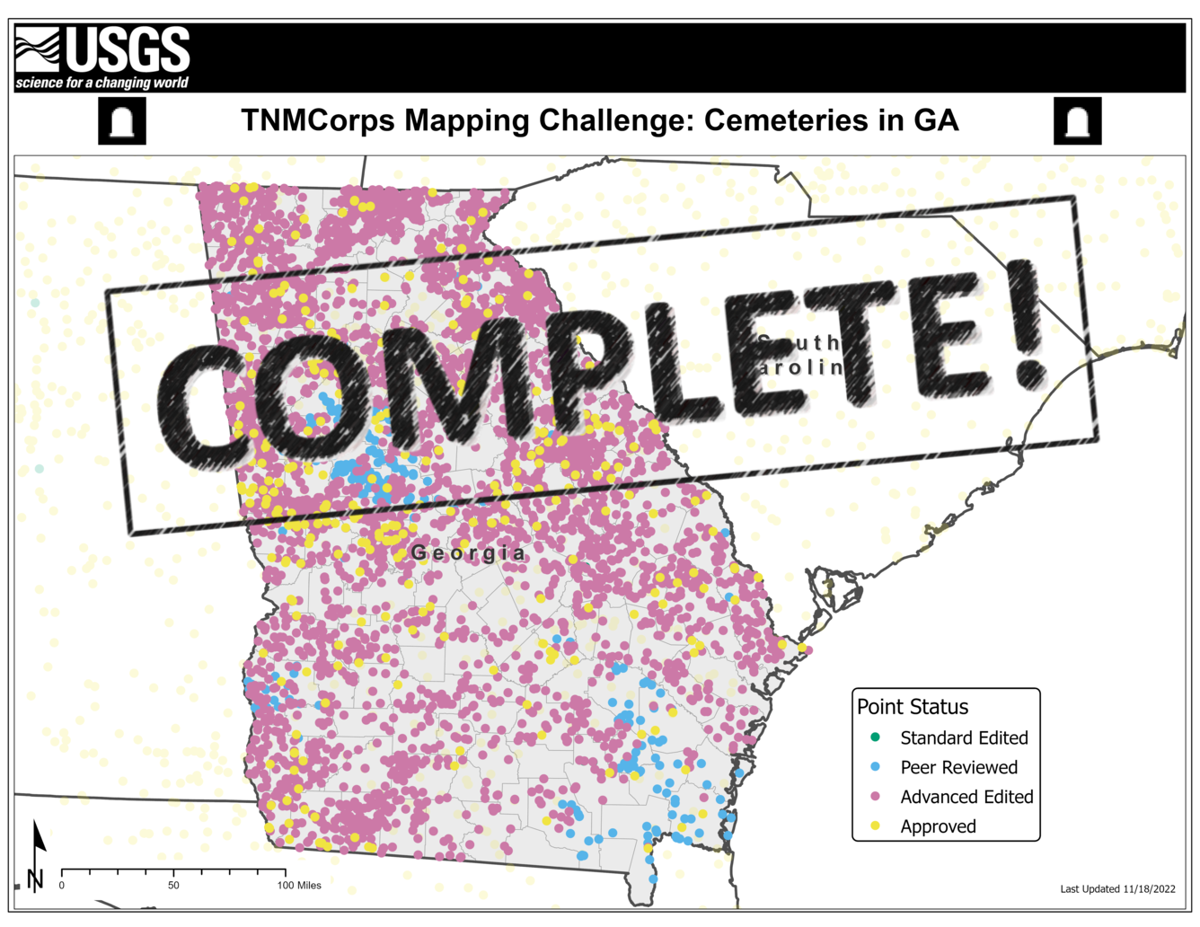 THUMBNAIL: Timelapse of Cemeteries in Georgia 11/18/22