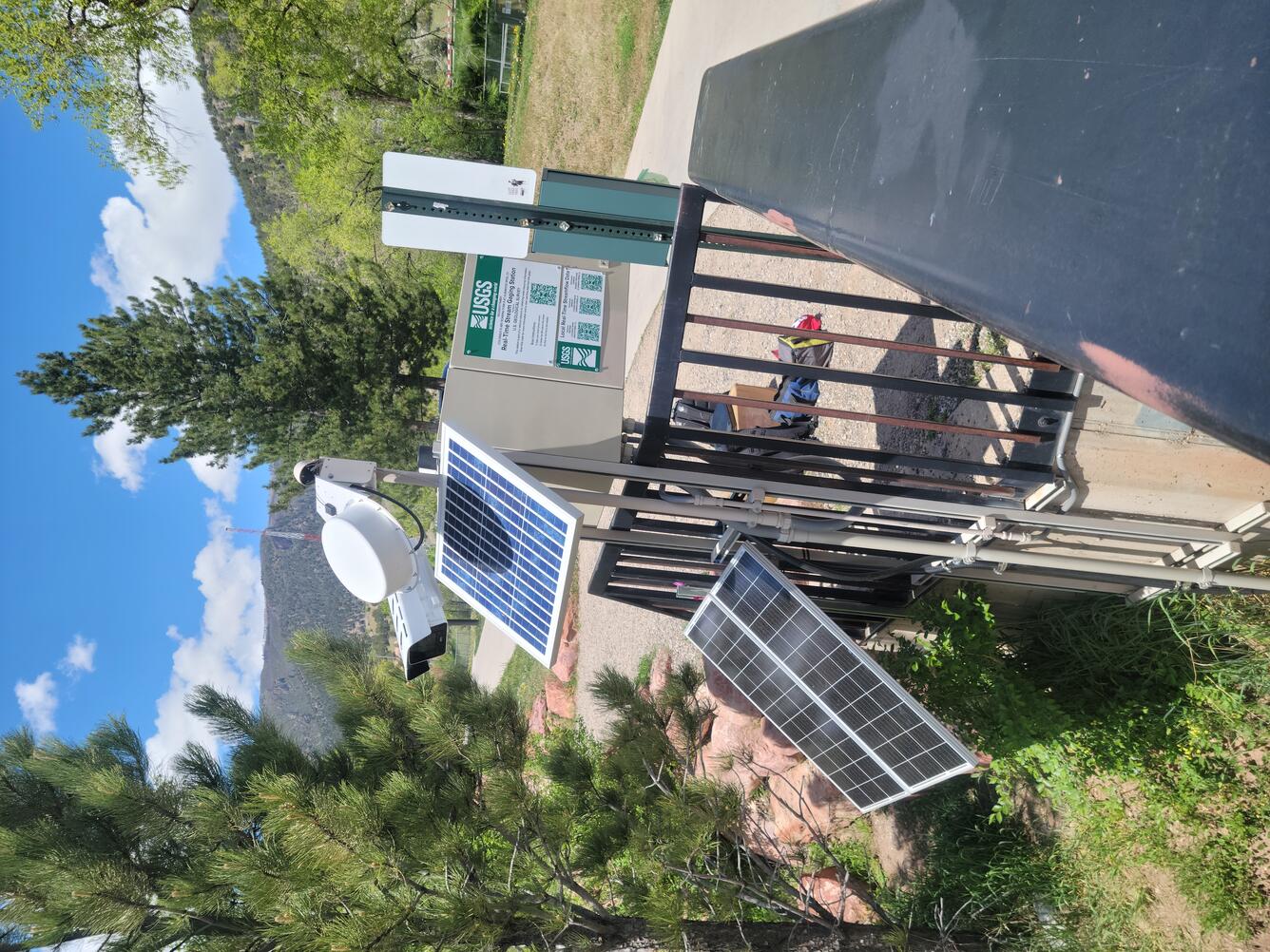 Image of typical camera installation