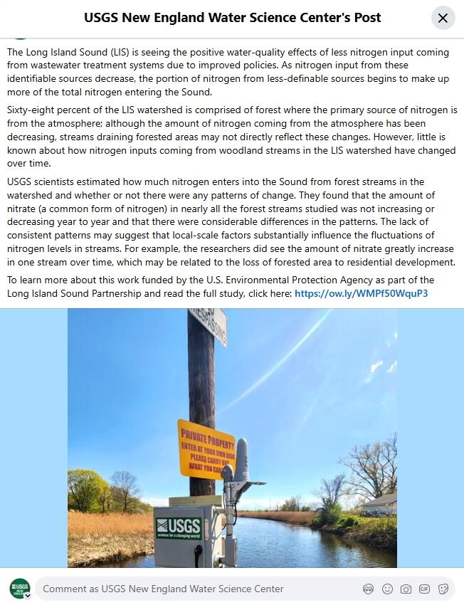 A screenshot of a Facebook post.