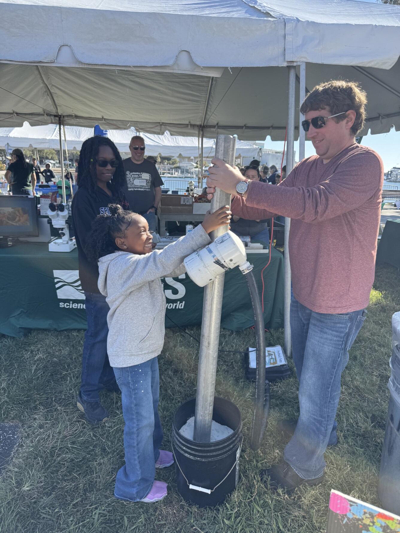 Science Festival Vibracore Demonstration