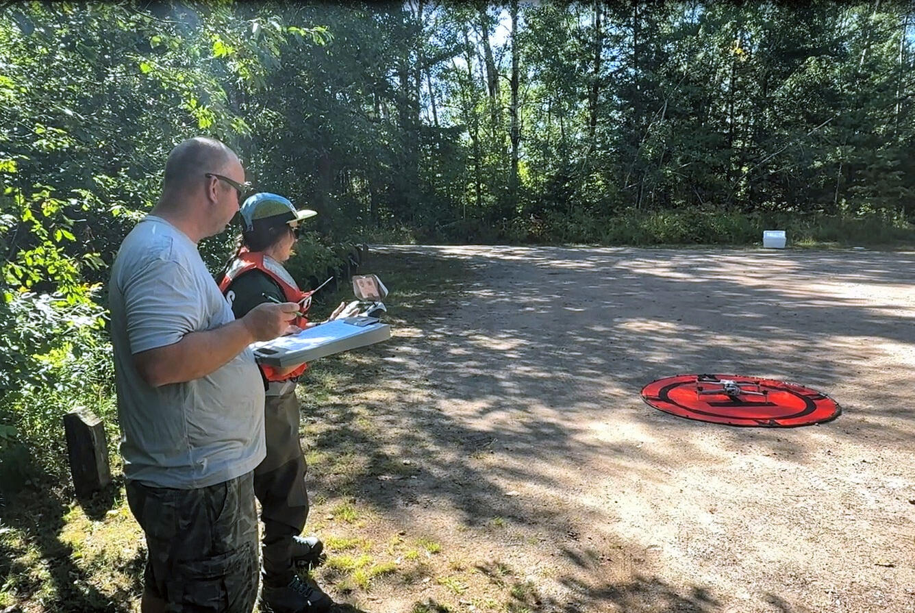 UAS launch at Cap Creek