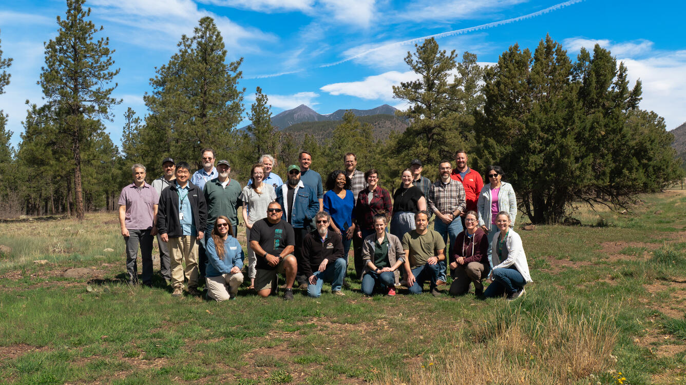Photo of some of the Astrogeology Staff