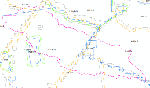 An image showing lines indicating WESM polygons. 