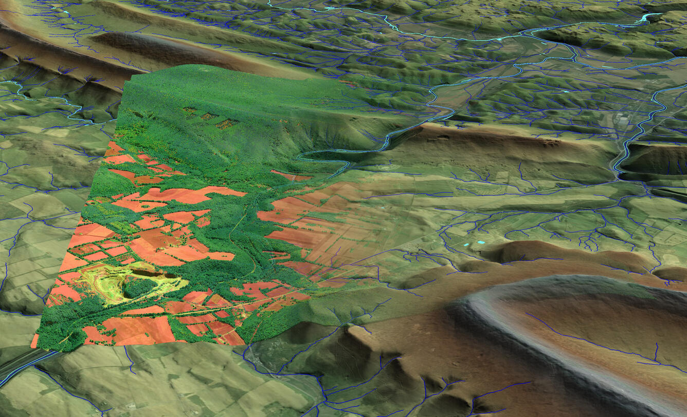 Integrated 3DEP and 3DHP data in central Pennsylvania