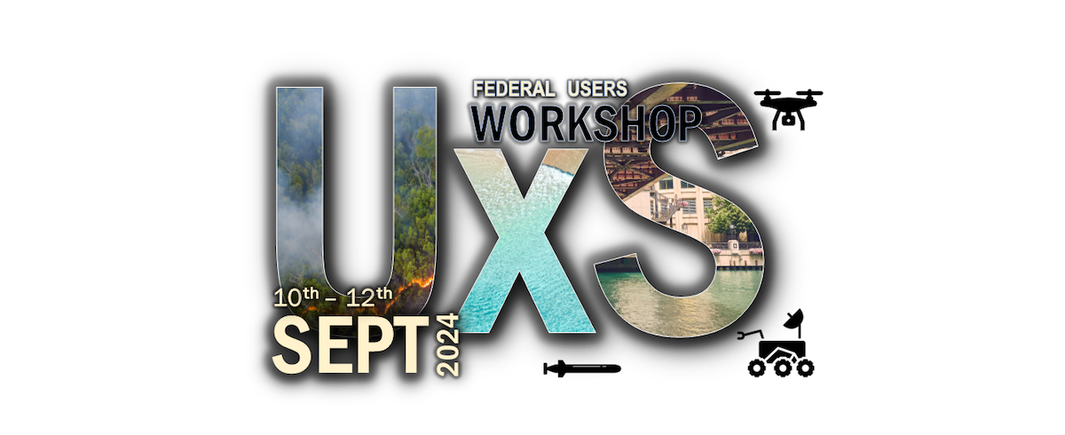Logo for the 6th Federal UxS Workshop
