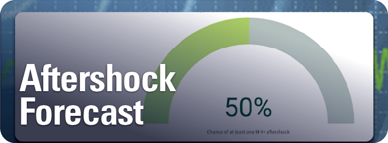 Aftershock Forecast icon